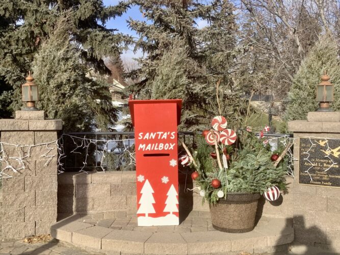 Two mailboxes taking letters to Santa News, Sports, Jobs Minot